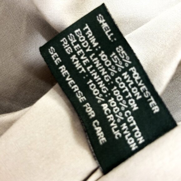 Weatherproof Lightweight Microfiber Full Zip Bomber Jacket Size L - NWT - Picture 13 of 14